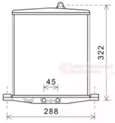 VAN WEZEL 74003087 -  Масляный радиатор, автоматическая коробка передач